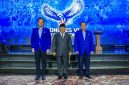 Presiden Prabowo Subianto bersama Susilo Bambang Yudhoyono (SBY) dan Agus Harimurti Yushoyono (AHY. (Facebook.com @Agus Yudhoyono)