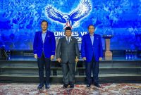 Presiden Prabowo Subianto bersama Susilo Bambang Yudhoyono (SBY) dan Agus Harimurti Yushoyono (AHY. (Facebook.com @Agus Yudhoyono)