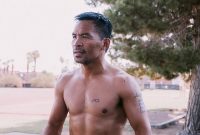 Manny Pacquiao kembali menggebrak ring tinju menghadapi juara bertahan WBC welterweight Mario Barrios. (Instagram.com @mannypacquiao)